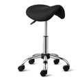 thumbnail image 1 of Taburete con ruedas OmySalon, ergonómico, negro, 1 of 8