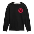 thumbnail image 2 of Marvel Captain America - Comic - Toddler and Youth Long Sleeve Graphic T-shirt, 2 of 4