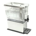 thumbnail image 4 of Service Ideas CBDT3SS Cold Beverage Dispenser, Rectangular, 3 Gallon, Silver, 4 of 7