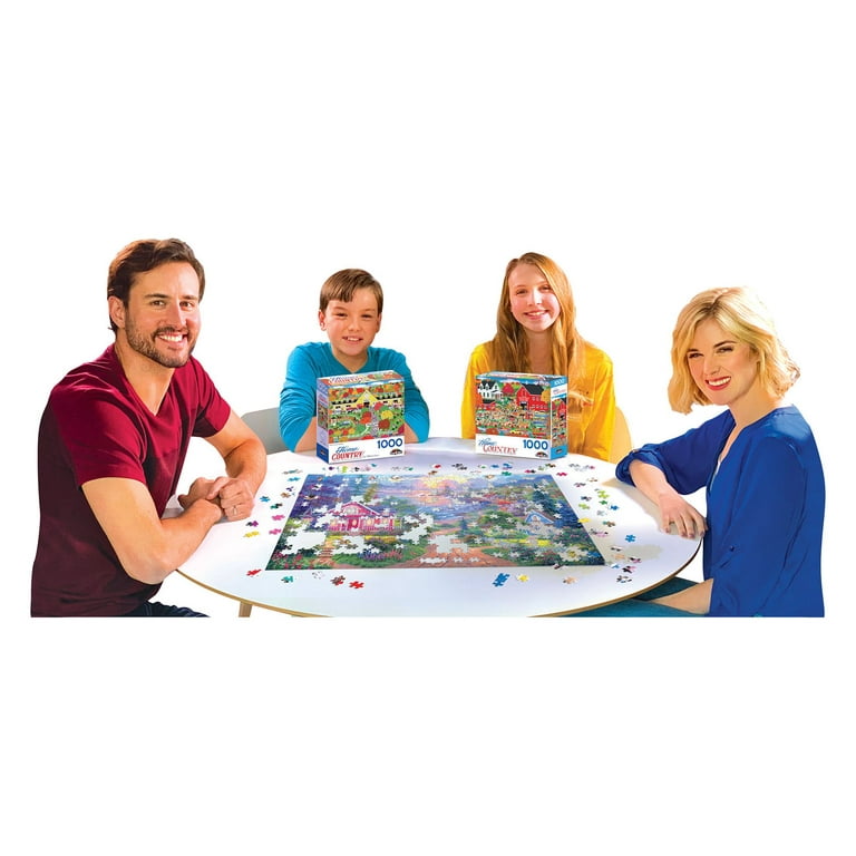 Cra-Z-Art Home Country 1000-Piece Plumly's Petting Farm Jigsaw