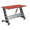 Pitstop Furniture IND1200R Red Compact Desk
