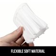 thumbnail image 3 of Jabonera de silicona con escurridor, jabonera para ducha de baño, jabonera, porta esponja para fregadero de cocina, color blanco, 3 of 4
