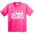 thumbnail image 3 of Inktastic Atlanta Skyline Grunge Youth T-Shirt, 3 of 5