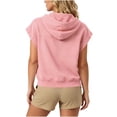 thumbnail image 6 of hotojiny Women's Sleeveless Vest Tops Lightweight Zip up Cap Sleeve Coat Trendy Casual Workout Athletic Vest Outerwear S-3XL, 6 of 7