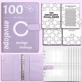 thumbnail image 1 of &Craft&Stationery Budget Notebook for Envelope System 100 Loose Leaf Book with Couple Envelope Organization Practical Writing Journal for Home, 1 of 6
