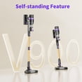 thumbnail image 4 of PrettyCare Cordless Vacuum Cleaner, 530W 48KPA, 8*2600mAh 55mins Runtime, 9-in-1 Stick Vacuum with Touch Screen for Home Pet Hair Carpet Wood Floor, 4 of 10