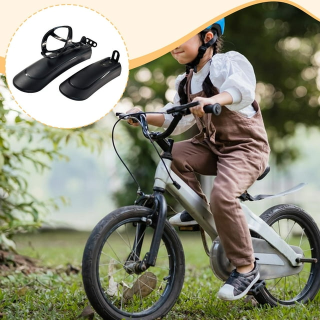 Colaxi Garde-Boue avant Arrière de Vélo pour Enfants Garde-Boue de Vélo pour Enfants Accessoires Installation Facile Pièces de Réparation Clapet de Boue Robuste Remplacer Garde-Boue Petit