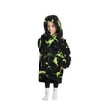 thumbnail image 3 of Komoo Adult Kids Oversized Wearable Blanket Hoodie Cartoon Plush Cozy Hooded Blanket Giant Blanket Hoodie, 3 of 5