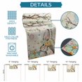thumbnail image 6 of Table Runner - 72 Inch Long, Retro Easter Bunny Kitchen Dining Table Runner Dresser Scarves, Spring Easter Eggs Floral Botanical Farmhouse Decor for Coffee Tables Wedding Party Banquet, 6 of 8