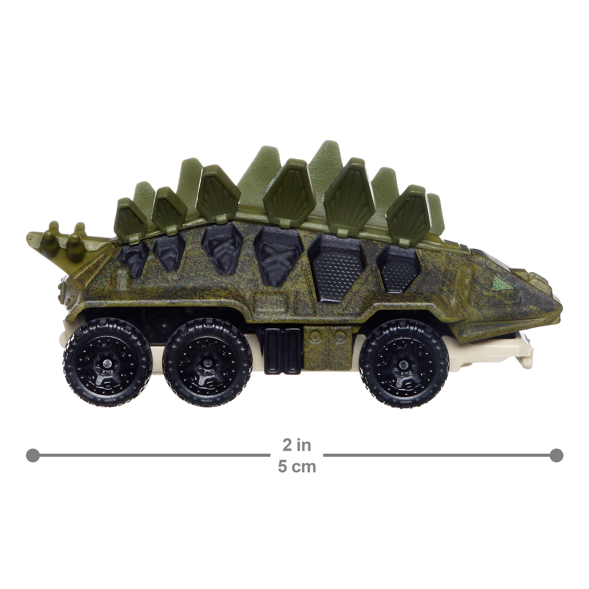 Hot Wheels Jurassic World Character Car Stegosaurus, Toy Vehicle, Gift for Kids 3 Years & Up