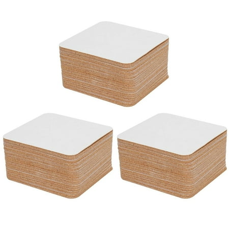 

Self-Adhesive Cork Coasters Cork Mats Cork Backing Sheets for Coasters and Supplies (150 Square)