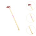 thumbnail image 6 of YWMJZEU Mini Garden Hand Tool Compact Steel Easy to Use Pink with Wood Handle Beach Sand Wide Hoe, 6 of 9