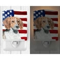 thumbnail image 2 of English Foxhound with American Flag Ceramic Night Light, 2 of 2