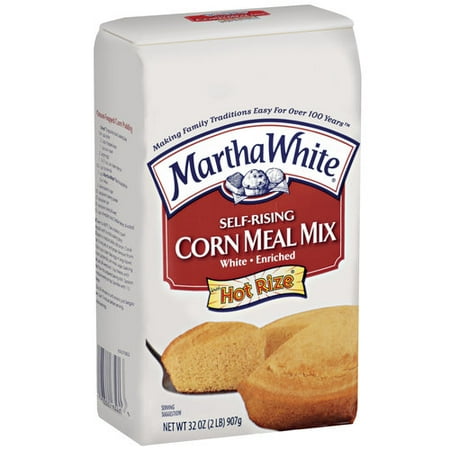Martha white corn meal Martha White basic corn bread(or muffins) Share on Facebook Share on Pinterest Share by Email More sharing options. Share on Twitter. Print. 5 of 5 (1) Create a Recipe Makeover. Nutritional Info. Servings Per Recipe: 16 Amount Per Serving 2 cups Martha White corn meal mix.5/5(1).