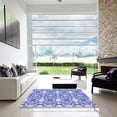 thumbnail image 7 of Ahgly Company Machine Washable Indoor Rectangle Transitional Blue Angel Blue Area Rugs, 8' x 12', 7 of 7