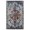 Brown & Black & Dark blue, variant on MERRY HOME Area Rug Vintage Printed Carpet, Lightweight Anti-Slip Foldable Washable Indoor Rug,4'x6',Navy