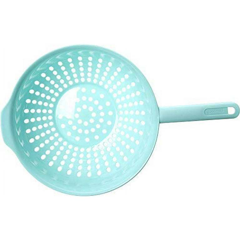 Plastic colander with long handle deals