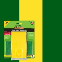 Combo Grit, Gator Sandpaper Handy Block Sanding Kit-396723, 80, 120 and 220 Grits, 7 Piece Kit