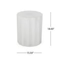 thumbnail image 2 of LHYY Outdoor Light Weight Concrete Side Table, 2 of 10