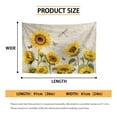 thumbnail image 6 of SEANATIVE Sunflower Dragonfly Tapestry for Bedroom Decorative Wall Tapestry Small Wall Hanging Tapestry Compact Tapestry for Home Decor Aesthetic Small Tapestry, 6 of 6