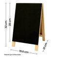 thumbnail image 2 of Pizarrón Plegable Doble Grande Mylin 32x19x21cm 1pz Fantasias Miguel, 2 of 2