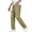 Khaki, variant on Men's Cargo Pants Straight Wide Leg Trousers High Rise Y2K Split Zipper Hem Hip Hop Drawstring Long Trouser Street Pants