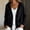Black, variant on Fengqque Women Casual cotton Blend Hooded Jacket Button Adjustable Drawstring Hem Long Sleeve Relaxed Fit Lightweight Outer Shacket Army Green Free Size