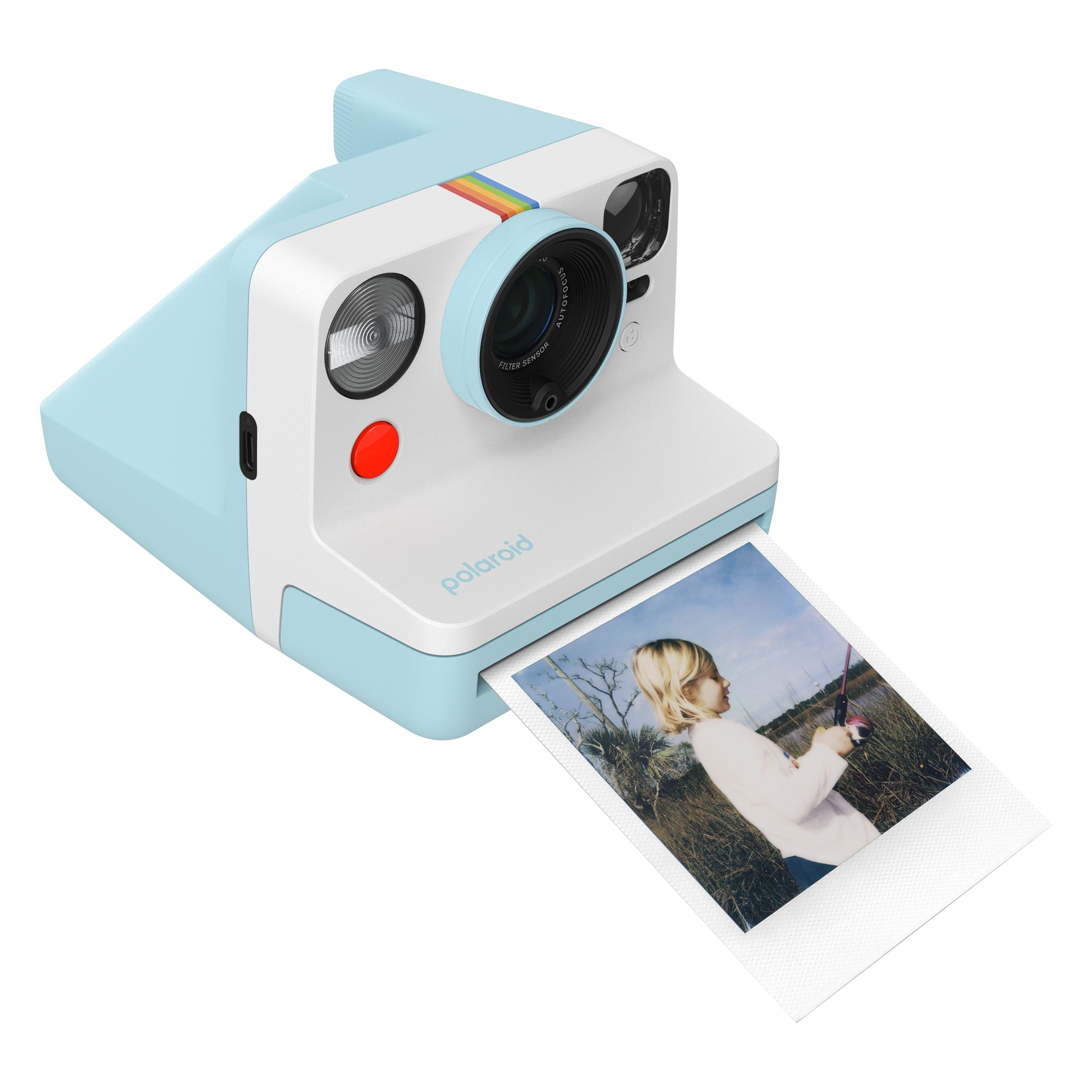 ジェノ　ポラロイド Polaroid Now Generation 3 Instant Camera- Arctic Blue - Walmart.ca