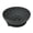 Slow Food Style Black, variant on Suction Cup Dog Bowl, Slow Feeder Silicone Pet Dish with Non-Slip Base for Puppies, 5.9 Inch, BPA-Free