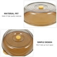 thumbnail image 3 of Toddmomy Microwave Oven Cover in Yellow PET for Food Storage at Home 1 Set, 3 of 5