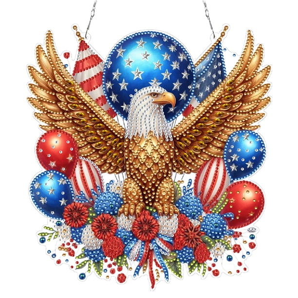 Pintura Diamantes La Independencia Los Estados Unidos Acrílico para Pared Del