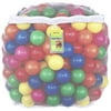 Click N Play Pack of 400 Phthalate Free BPA Free Crush Proof Plastic Ball, Pit Balls - 6 Bright Colors in Reusable and Durable Storage Mesh Bag with Zipper
