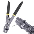 thumbnail image 3 of Alicates de engarce de Alambre, Crimper de Acero Inoxidable Mangas engarzadoras Herramienta Engarzadora de terminales de engarce de Cable Ecomeon no, 3 of 5
