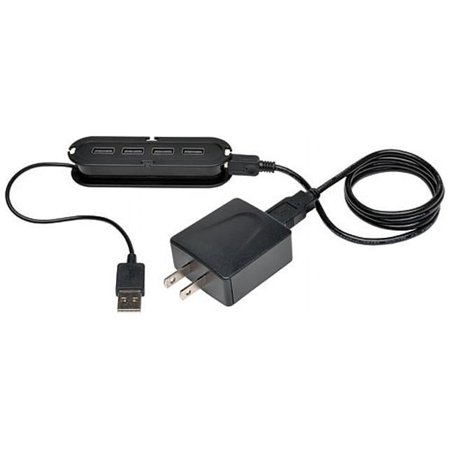 UPC: 0037332118127 | Tripp Lite U222-004-R 4-Port USB2.0 Certified Ultra-Mini Hub