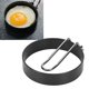 thumbnail image 1 of Molde Redondo de Acero Inoxidable para Freír Huevos para el Hogar Anillos para Cocinar Huevos de Huevos Antiadherente para el Desayuno Moldeador de Panqueques con para Cocina ANGGREK Otros, 1 of 8