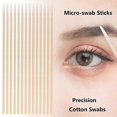 thumbnail image 3 of 800PCS Pointed Cotton Swabs,4 inch Microblading Cotton Swab with Wooden Sticks, 3 of 5