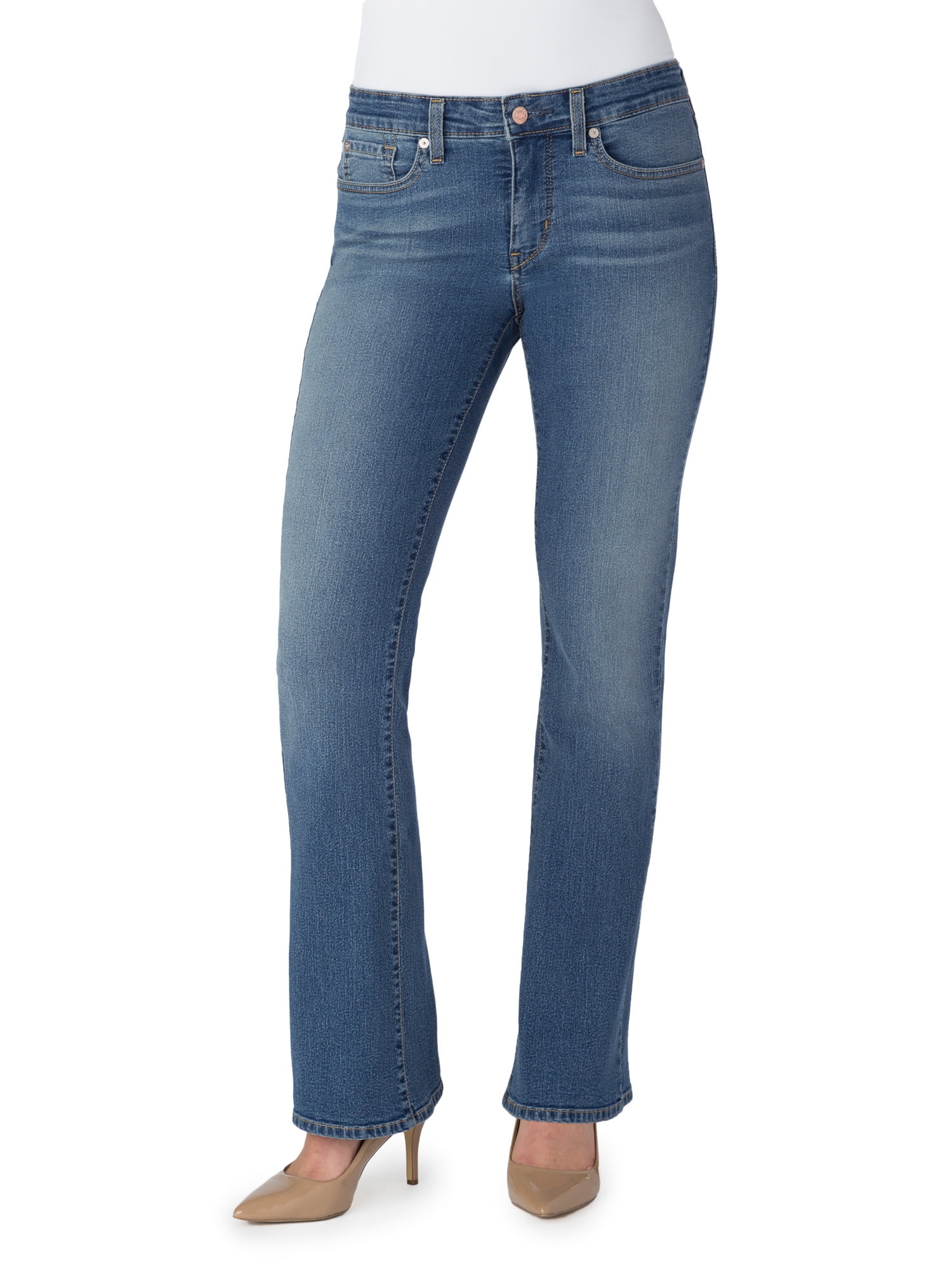 Signature by Levi Strauss Co Women's Totally Shaping 10L Bootcut Jeans ...