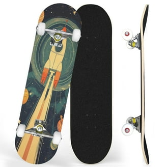 スケーターモンキー Amazon.com : KMX Skateboard 22, Classic Cruiser Skateboard for
