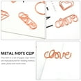 thumbnail image 6 of Monyance Paper Clips Paper Clips Clip Bookmark Metal Page Marker Decorative Cartoon Novelty Mini Clamp Fun Planner Paperclip Animal(1.3X0.47X0.04Inches), 6 of 10