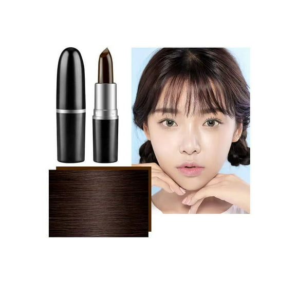 2 Pcs One-Time Hair dye Instant Gray Root Coverage White Hair Color Modify Cream, Brown