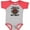 Heather and Red, variant on Inktastic Motocross Dirt Biking Got Dirt Boys or Girls Baby Bodysuit