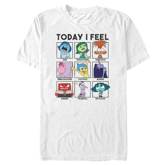 Men's Inside Out 2 Today Moods  Graphic T-Shirt