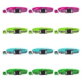 thumbnail image 1 of Cachorro ID Collar Identificación Collares de seguridad para mascotas extraíbles ajustables, 12pcs / Set Adepaton Collares, 1 of 5