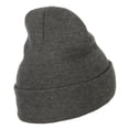 thumbnail image 3 of German Shepherd Embroidered Long Beanie - Dk Grey OSFM, 3 of 5
