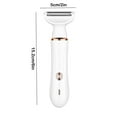 thumbnail image 3 of Hair Removal System for Women, Portable Epilator and Shaving Tool, 4 In 1 Multi Use Hair Removal Device for Face Nose and Body, Safe Wet Dry Battery Operated, Compact and Lightweight Design, 3 of 8