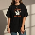 thumbnail image 3 of Let's Get Sheet-faced Funny Halloween Drinking T-Shirt, 3 of 4