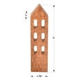 thumbnail image 4 of (2 pack) Wood House Christmas Tabletop Decoration in Natural Wood Finish, 7 in, by Holiday Time, 4 of 6