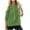 Green 1, variant on UAMVSH Women's Cold Shoulder Hoodies Plus Size Long Sleeve Solid Color Pullover Tops Oversized Drawstring Hooded Sweatshirt(Small,Brown 1)