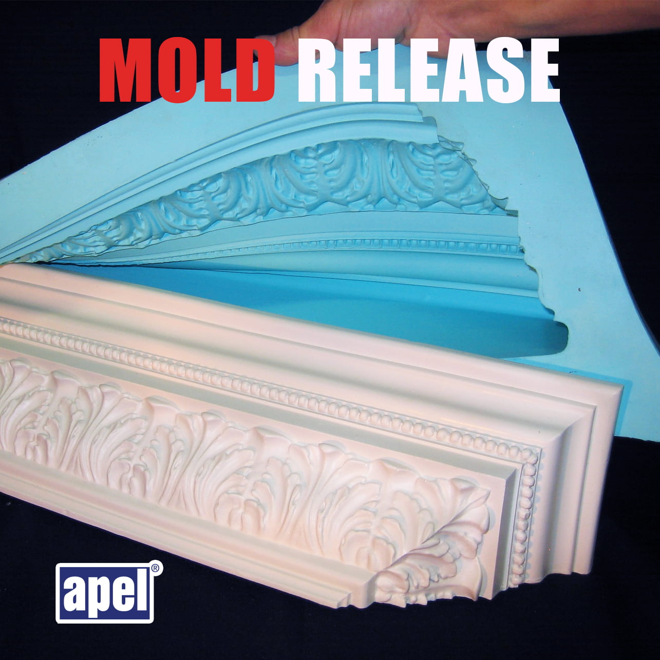 APEL Silicone Mold Release Spray (2 x 14.4 oz) Release Agent Aerosol Spray  (2 Pack) 
