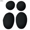thumbnail image 2 of Porfeet Self-adhesive Breathable Sponge Hip Pads Fake Ass Butt Lifter Shapers Enhancer,Black 4Pcs M, 2 of 10
